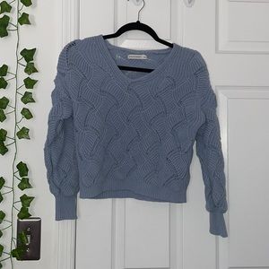 Moon and Madison Blue Knitted Sweater